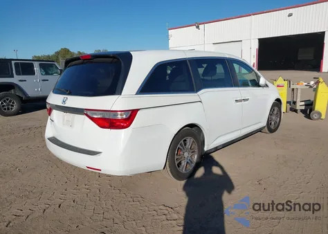 2013 Honda Odyssey Ex from USA, damaged, VIN 5FNRL5H49DB031273